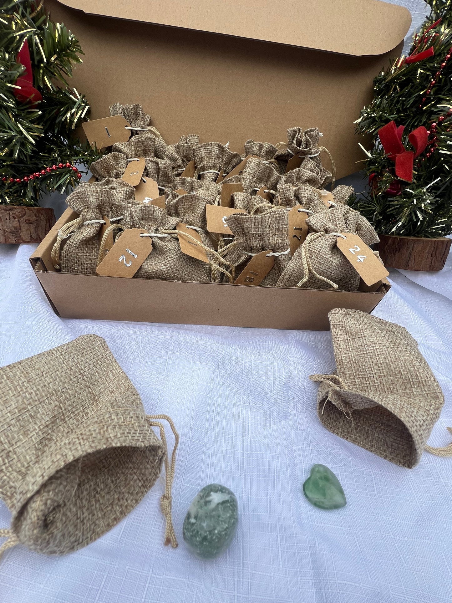 24 day tumble stone advent calendars