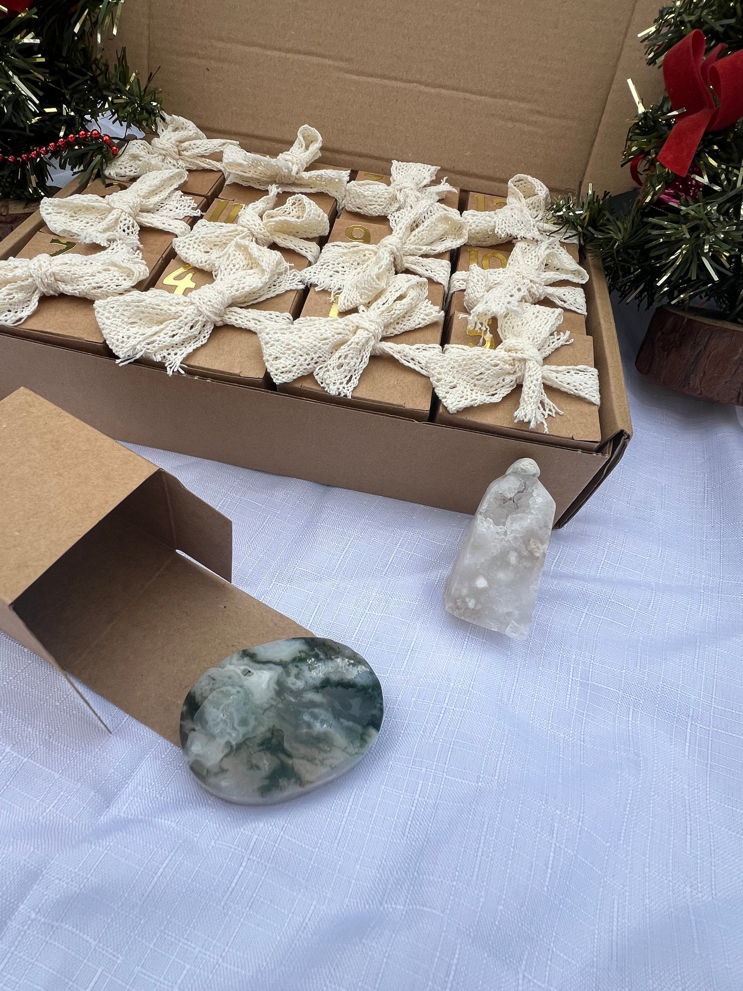 12 day large crystal& jewellery advent calendars