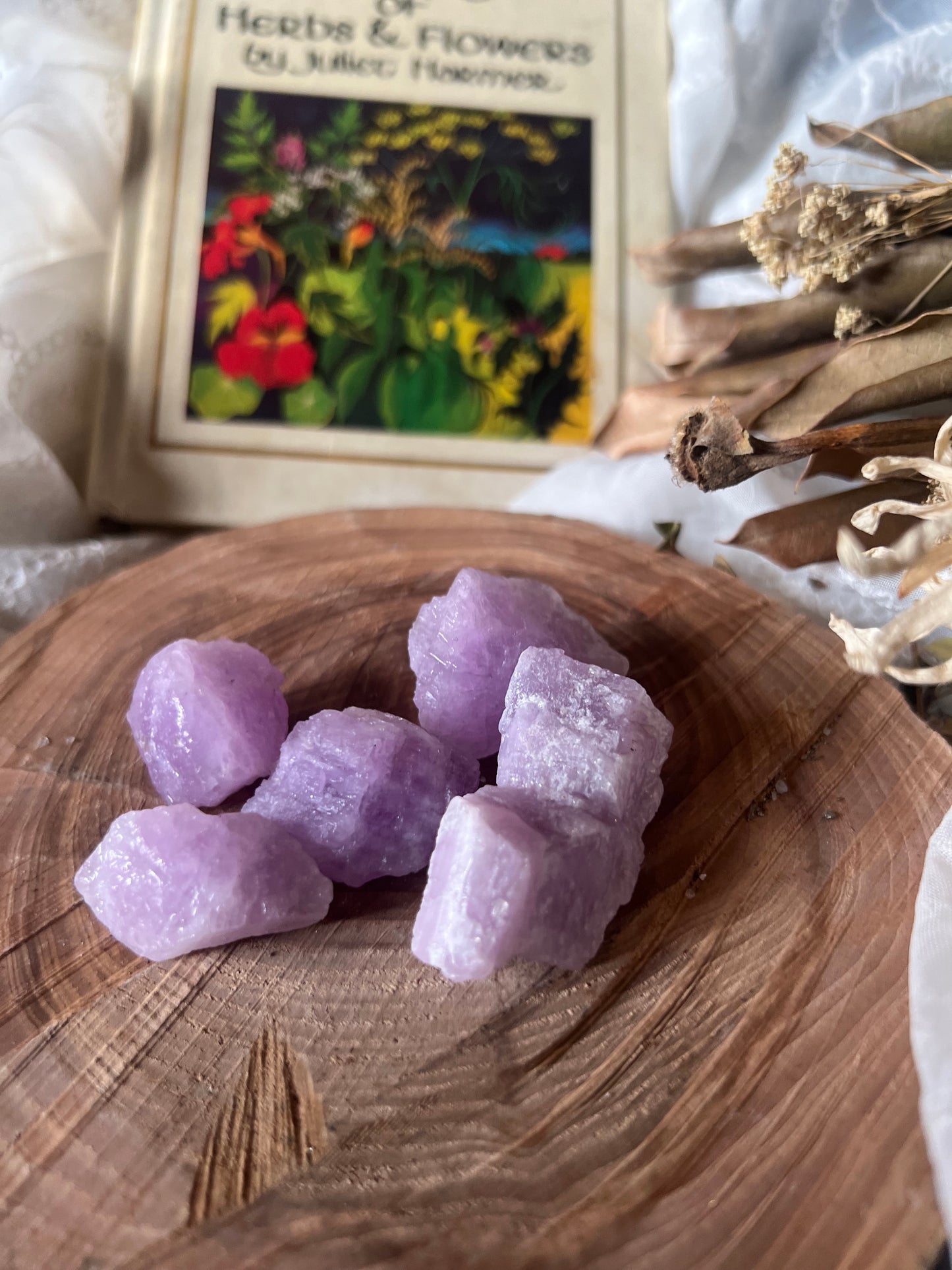 Raw Pink Kunzite Chunks