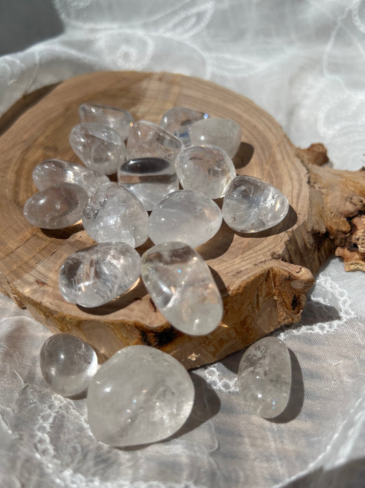Quartz tumble stone