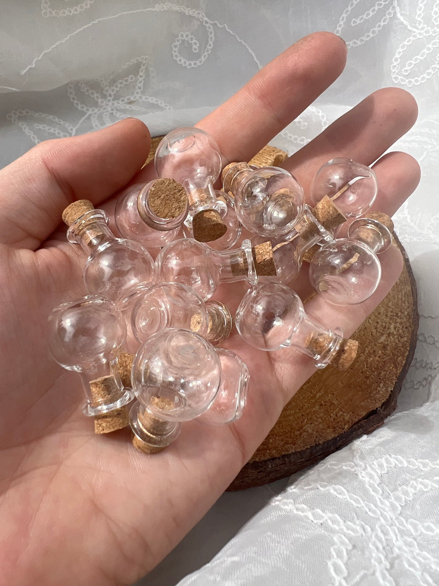 mini empty potion bottle