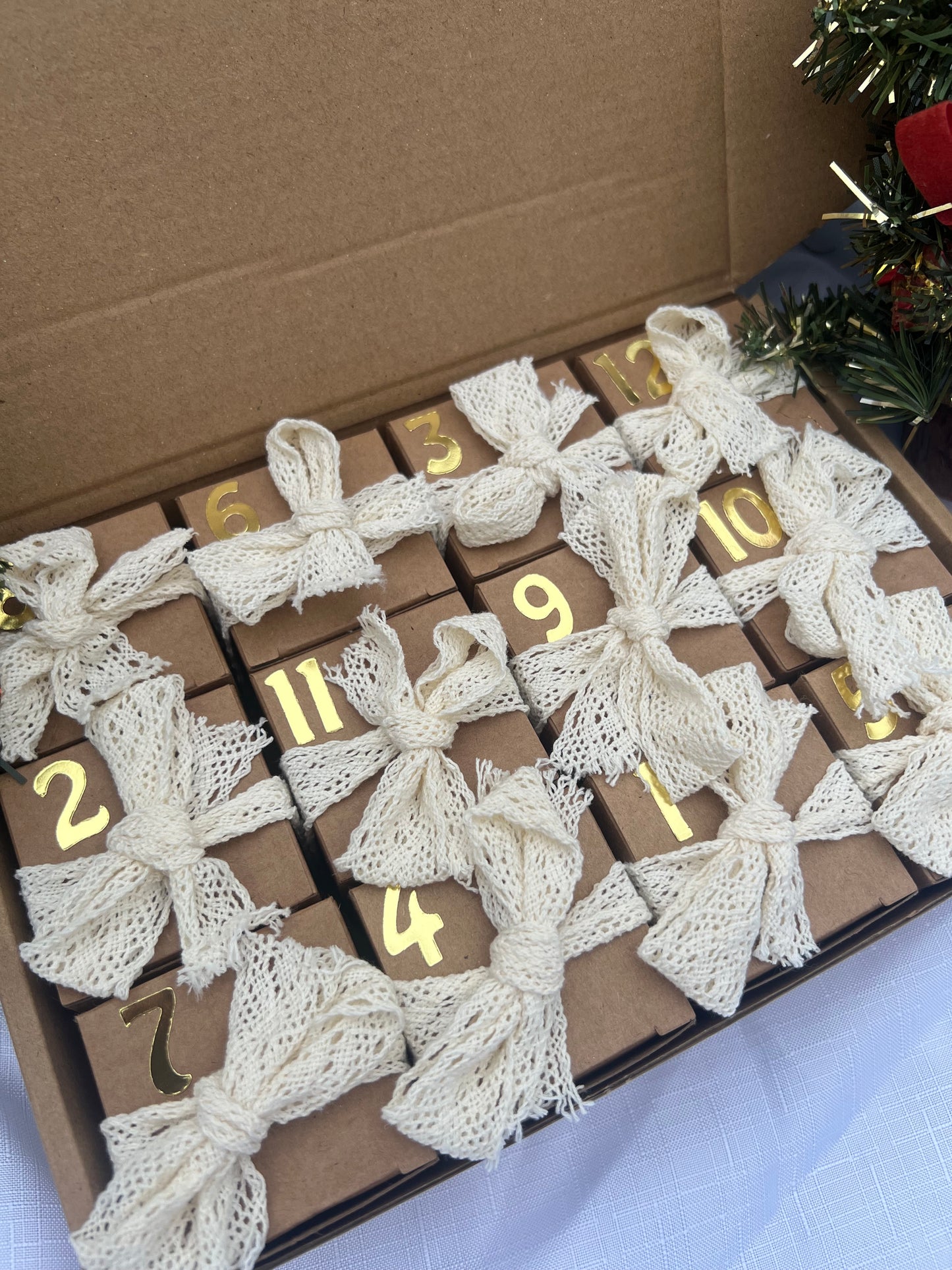 12 day large crystal& jewellery advent calendars