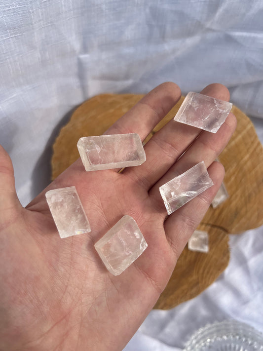 optical calcite cubes