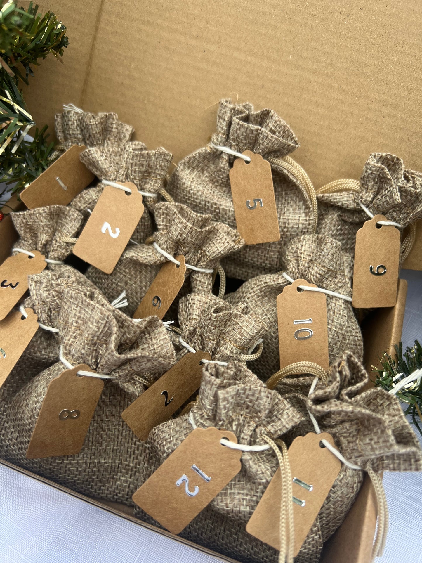 12 day tumble stone advent calendars