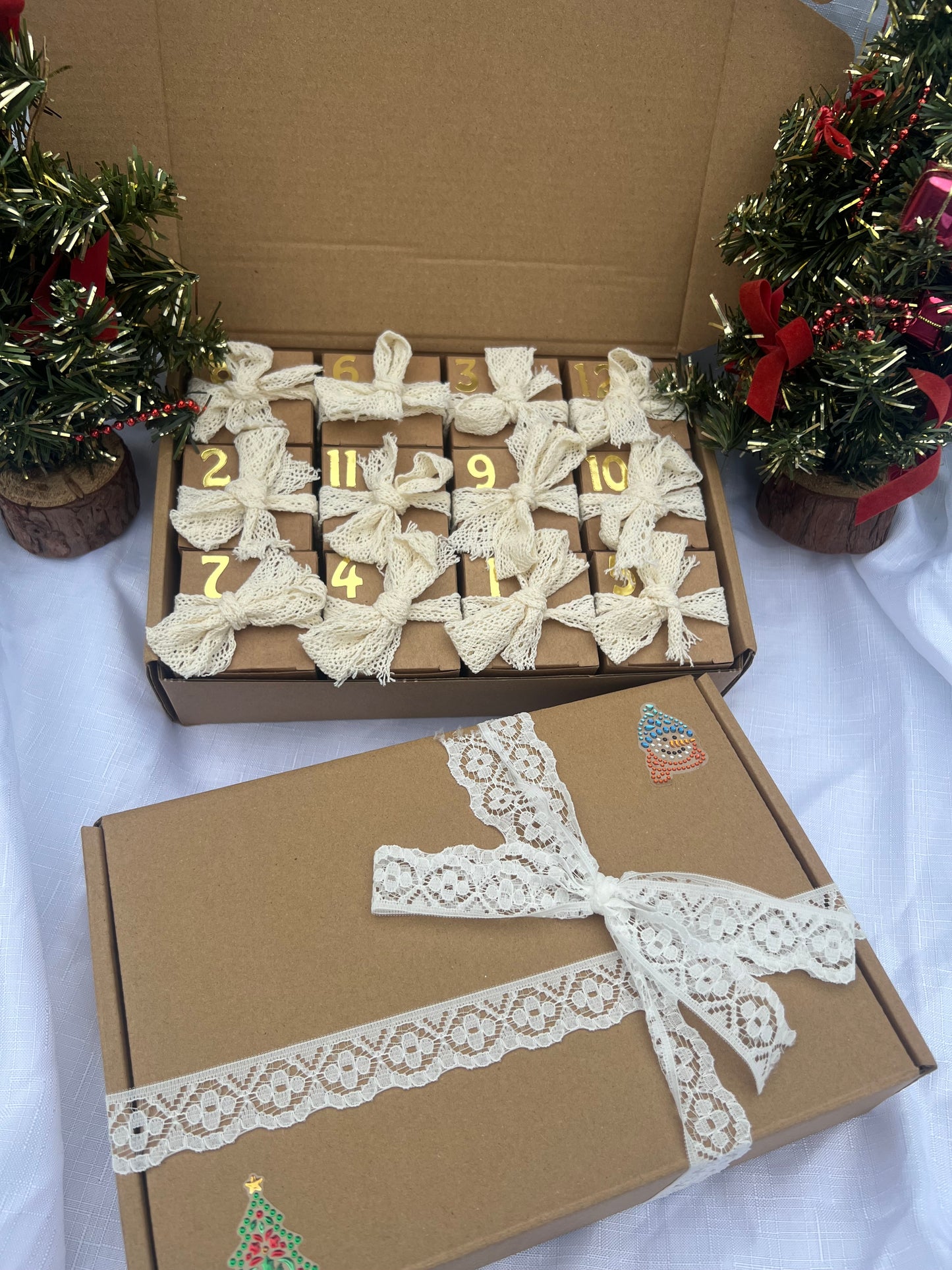 12 day large crystal& jewellery advent calendars