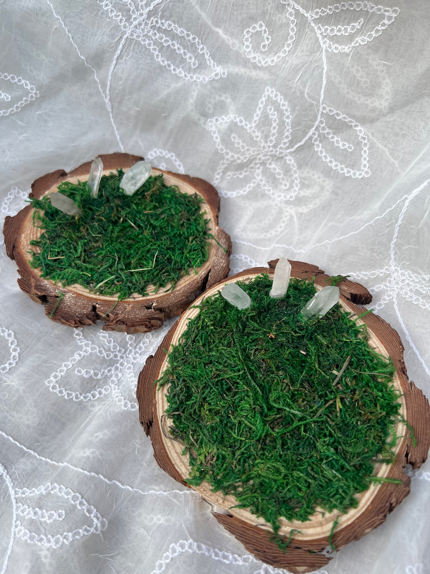 Clear Quartz Fairy Trinket Tray