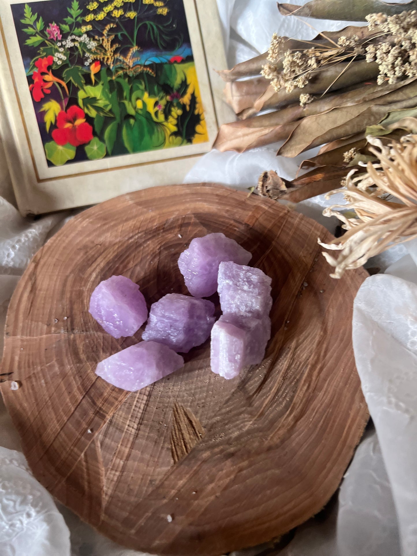 Raw Pink Kunzite Chunks