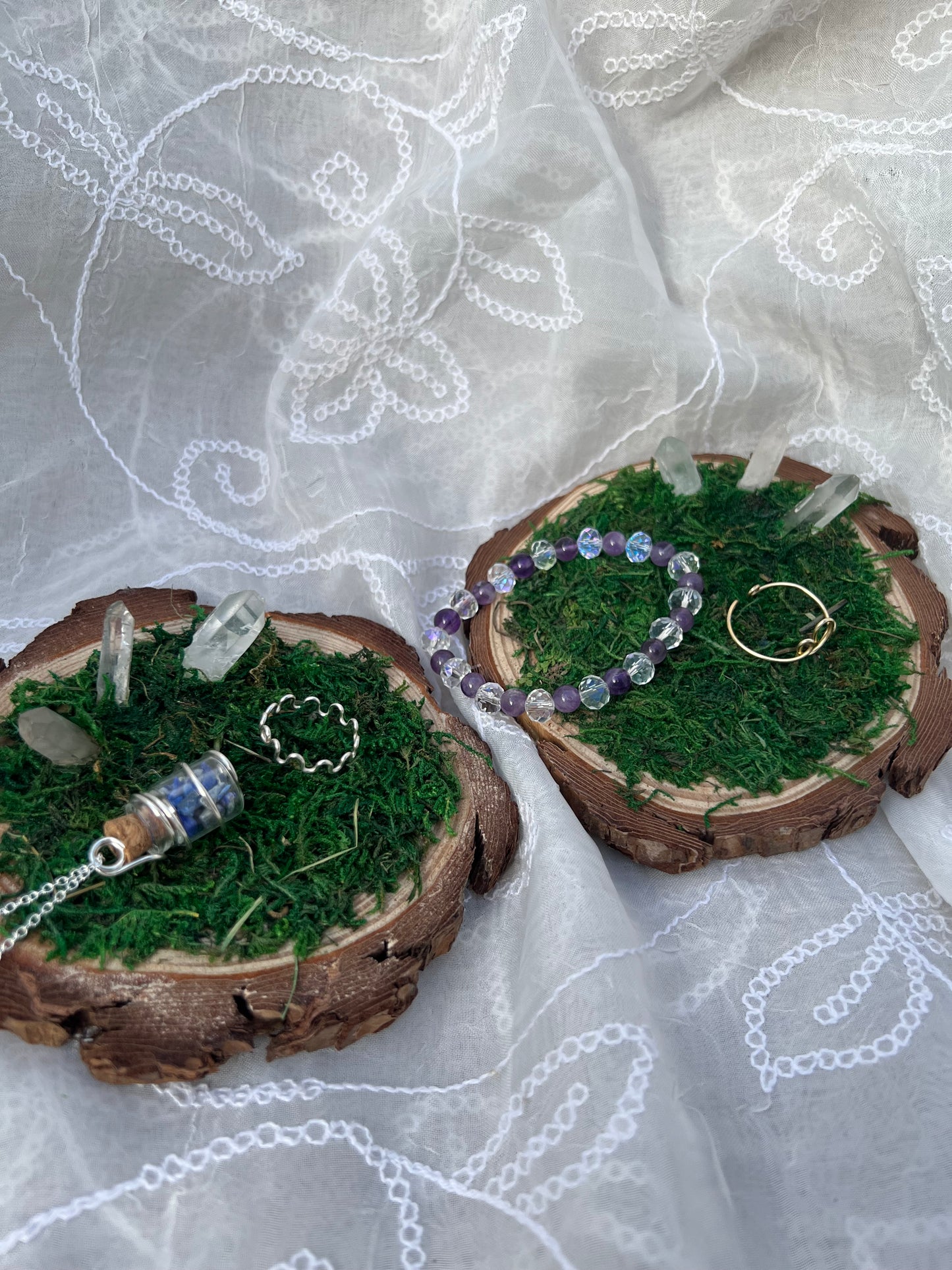 Clear Quartz Fairy Trinket Tray