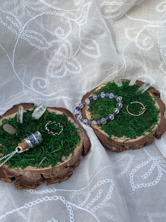 Clear Quartz Fairy Trinket Tray