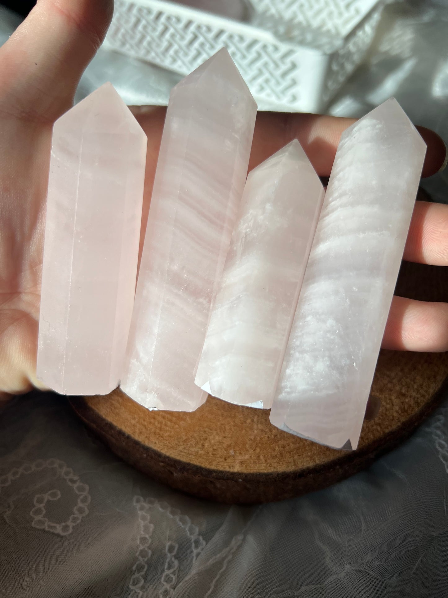 rose quartz towers