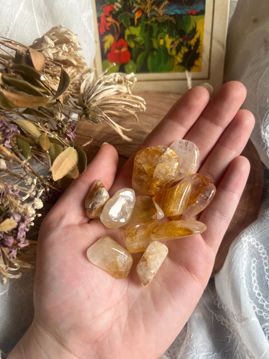 golden healer tumble stone