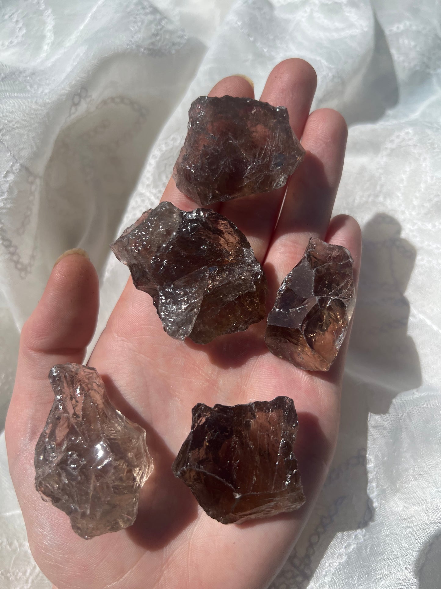 small rough/raw smokey quartz chunk