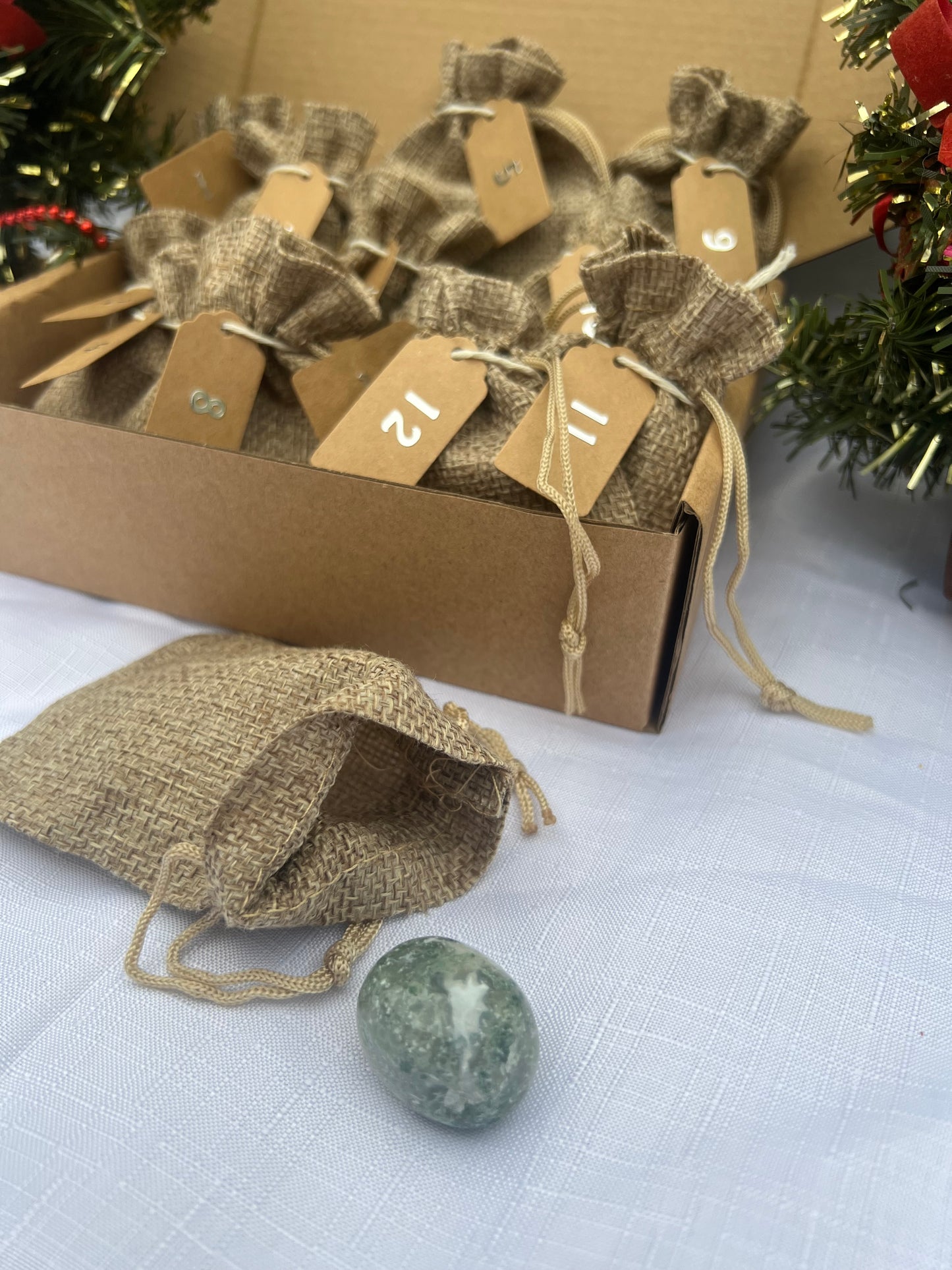 12 day tumble stone advent calendars