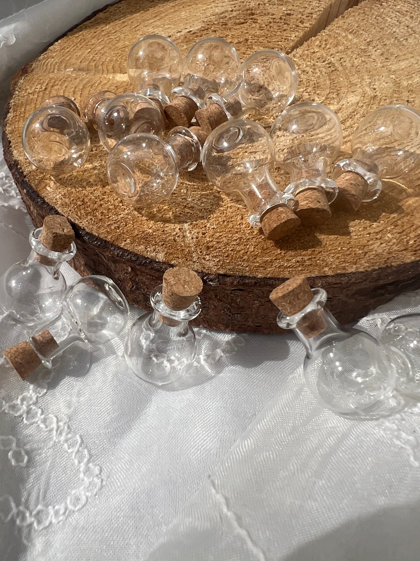 mini empty potion bottle