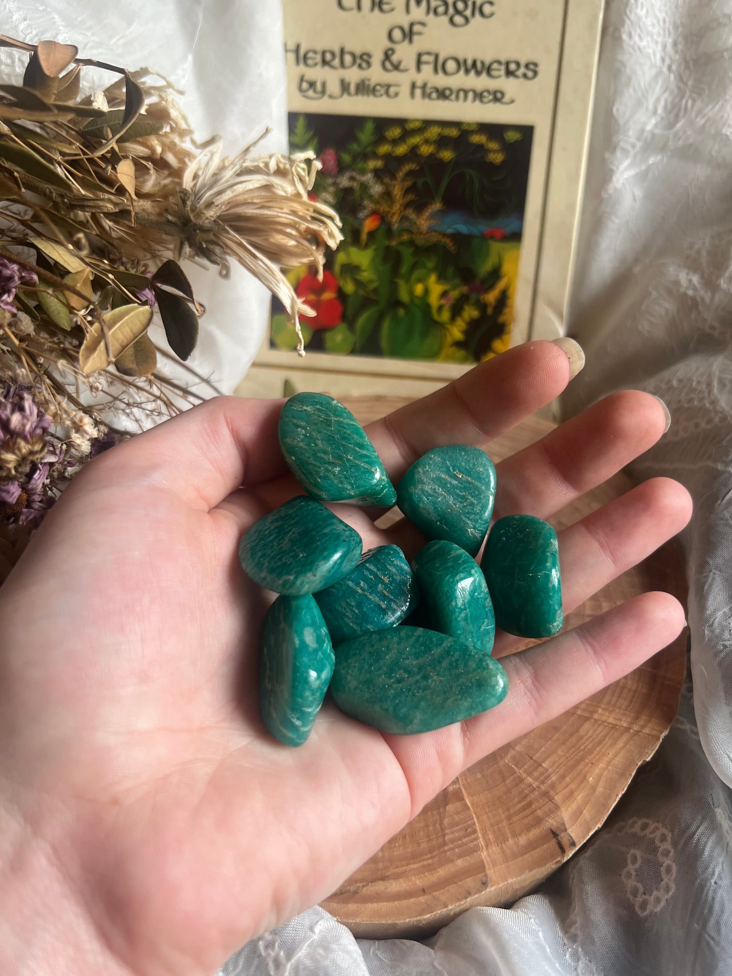 Amazonite  tumble stone