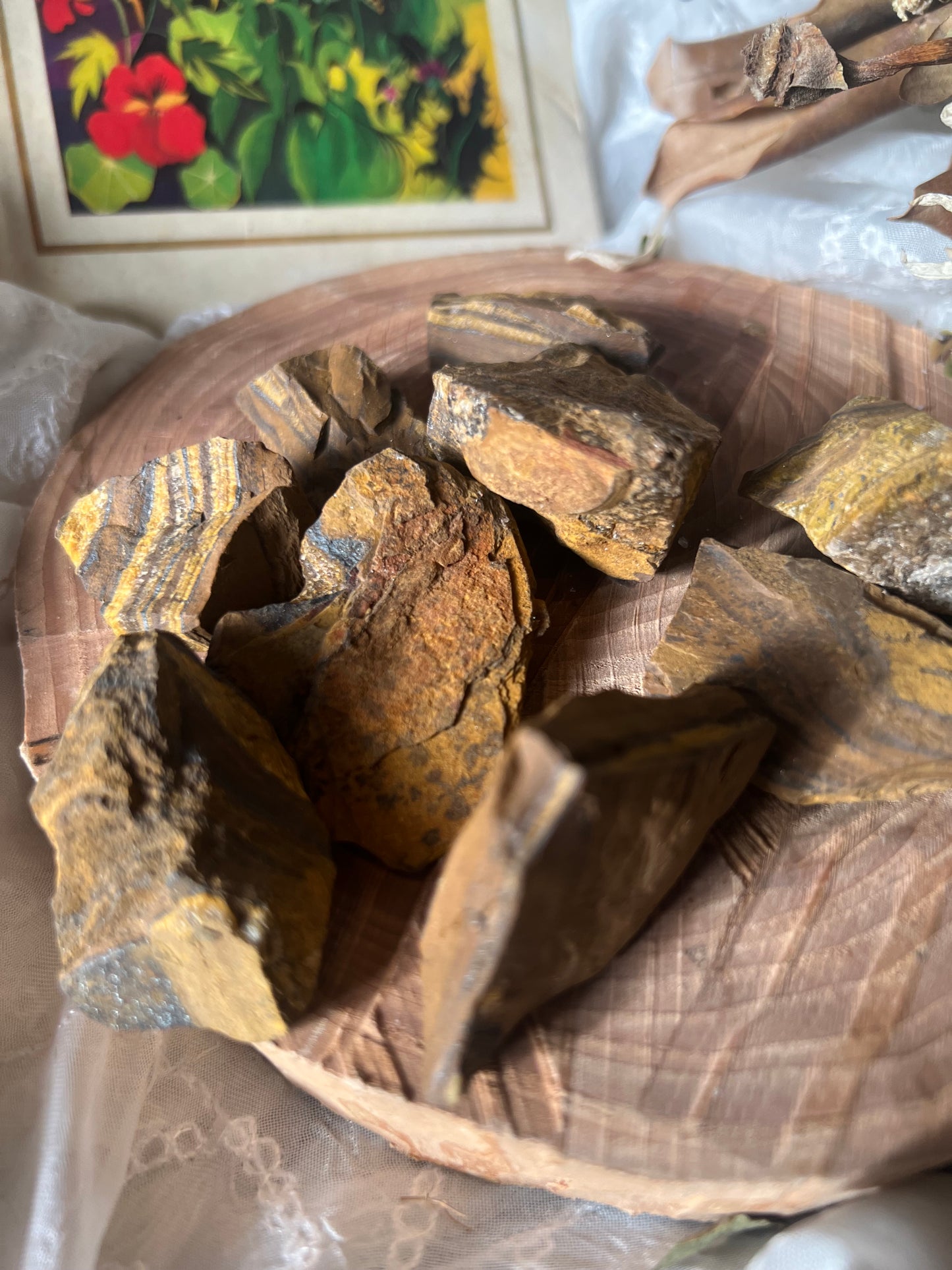 Golden Tigers Eye Raw Chunk