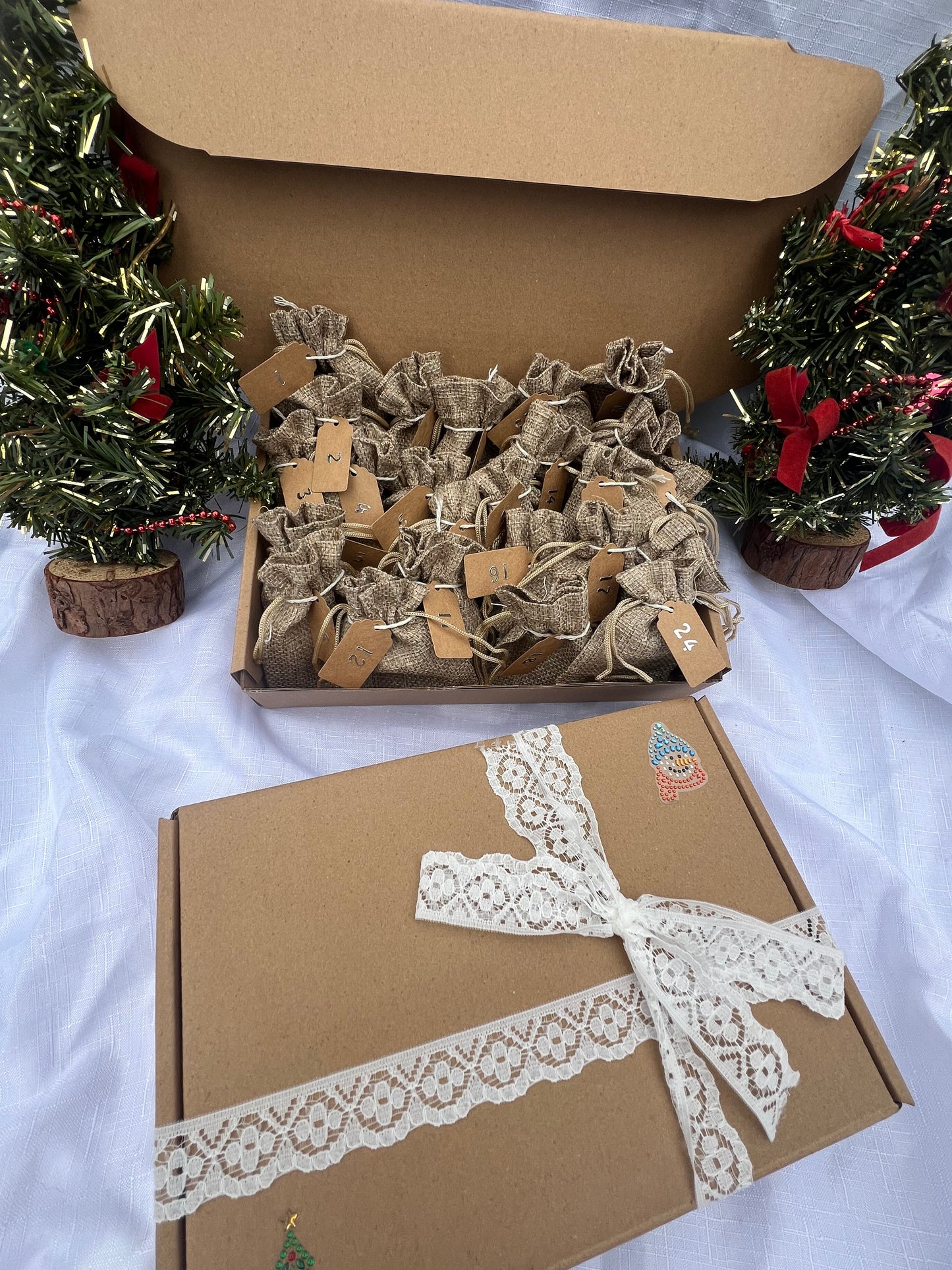 24 day tumble stone advent calendars