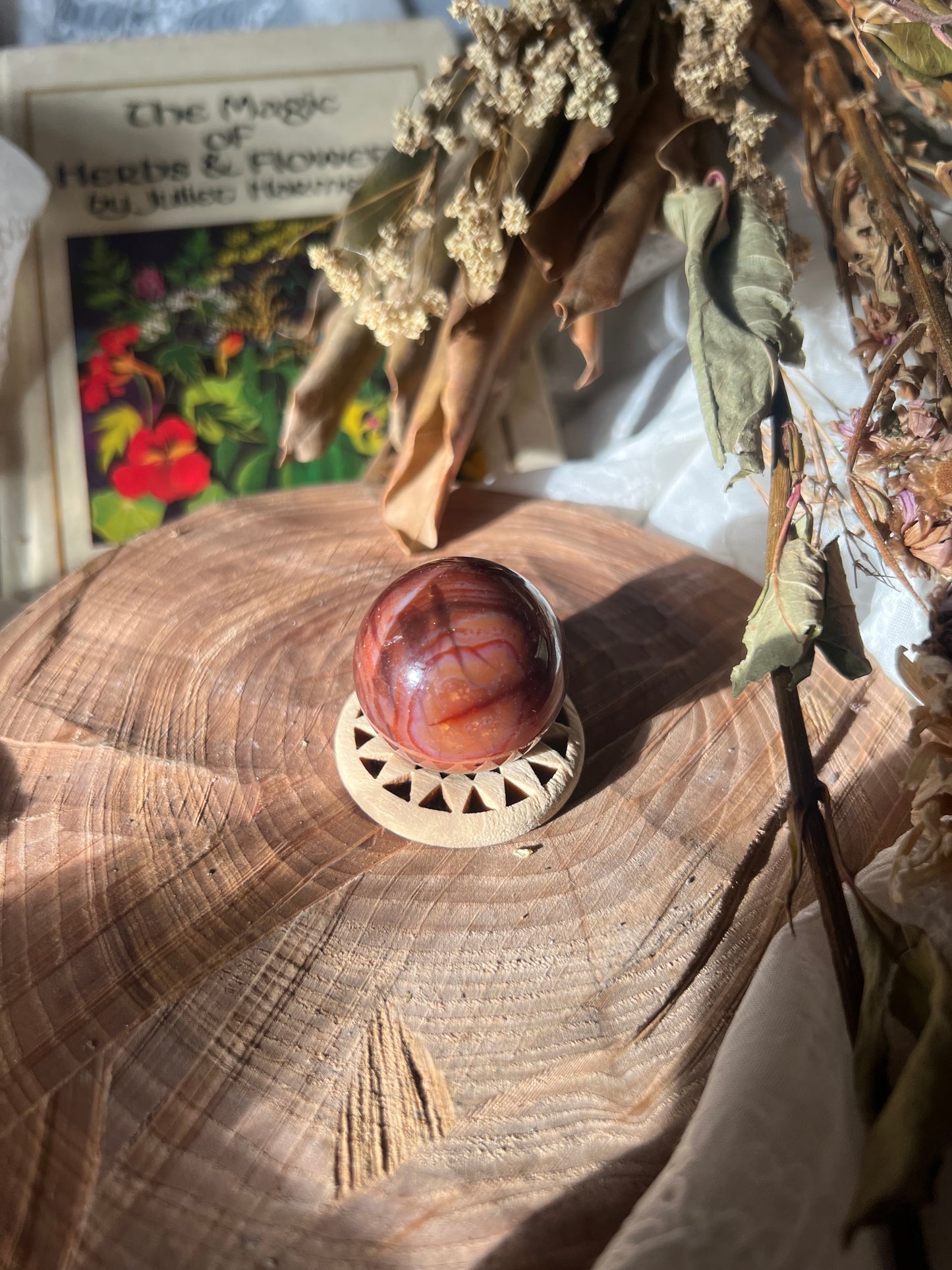 Mini Carnelian Spheres