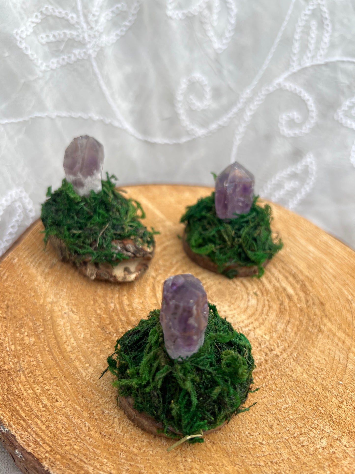 Mini Clear Quartz Crystal point Fairy Mountain