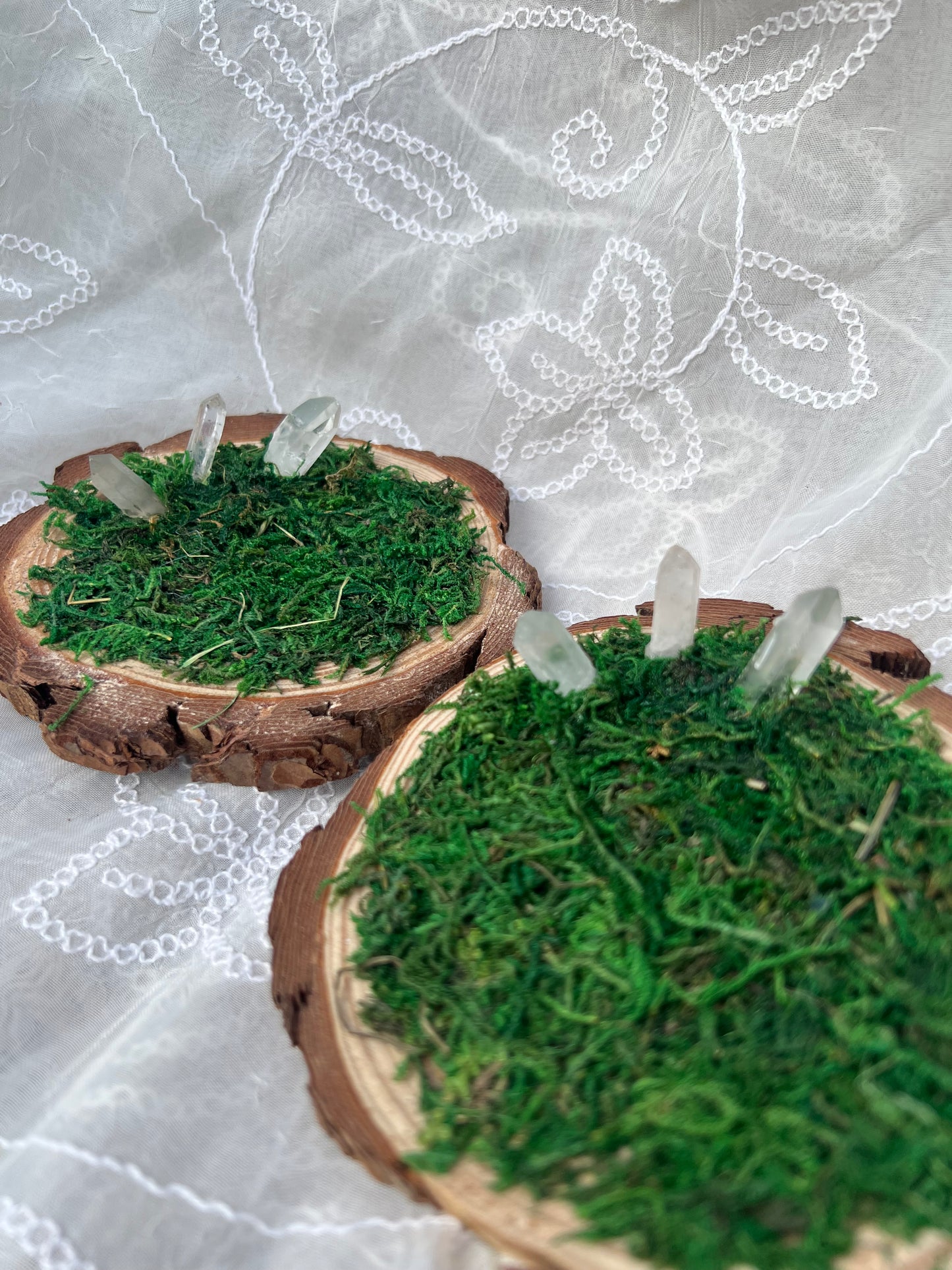 Clear Quartz Fairy Trinket Tray