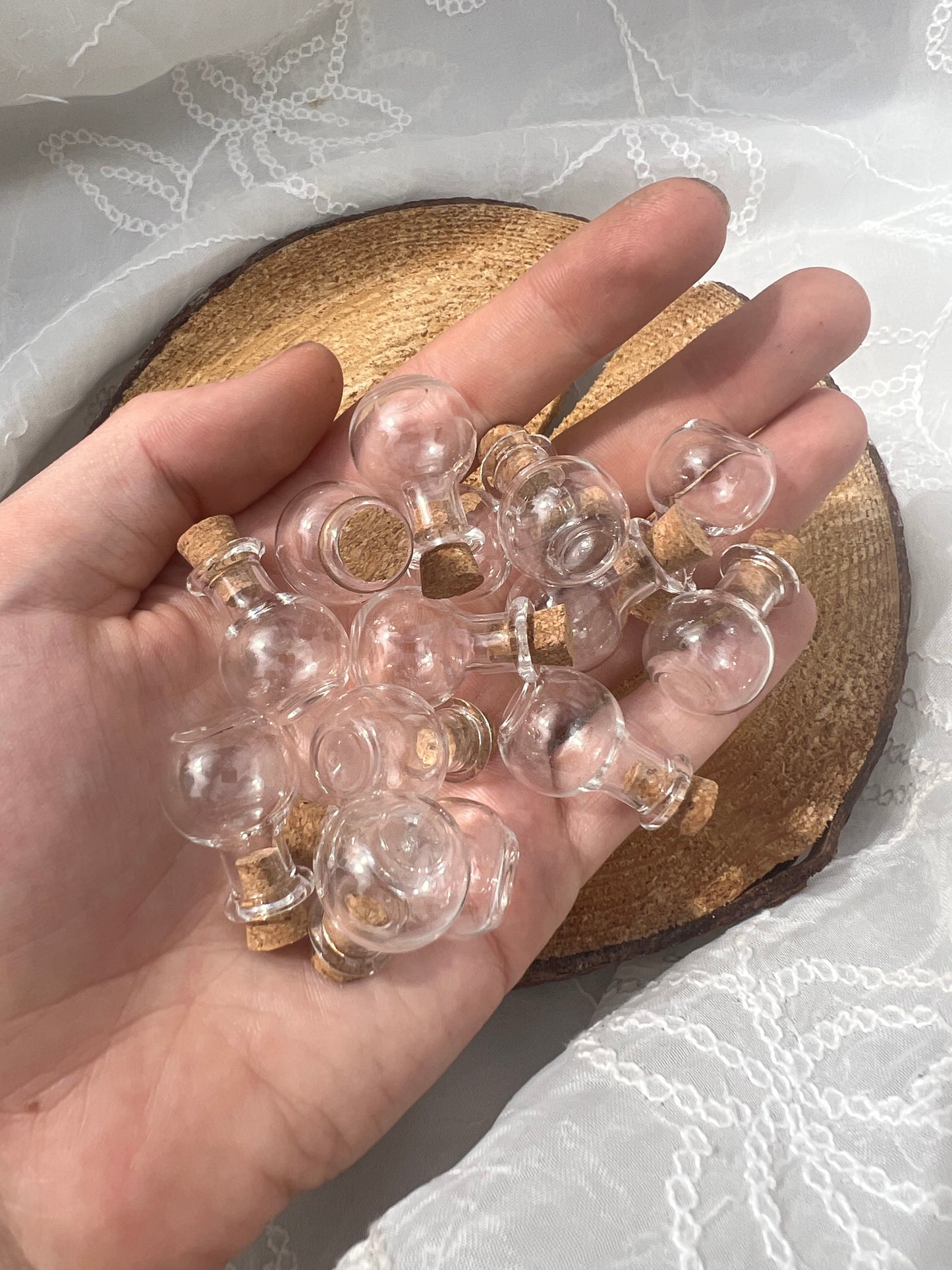 mini empty potion bottle