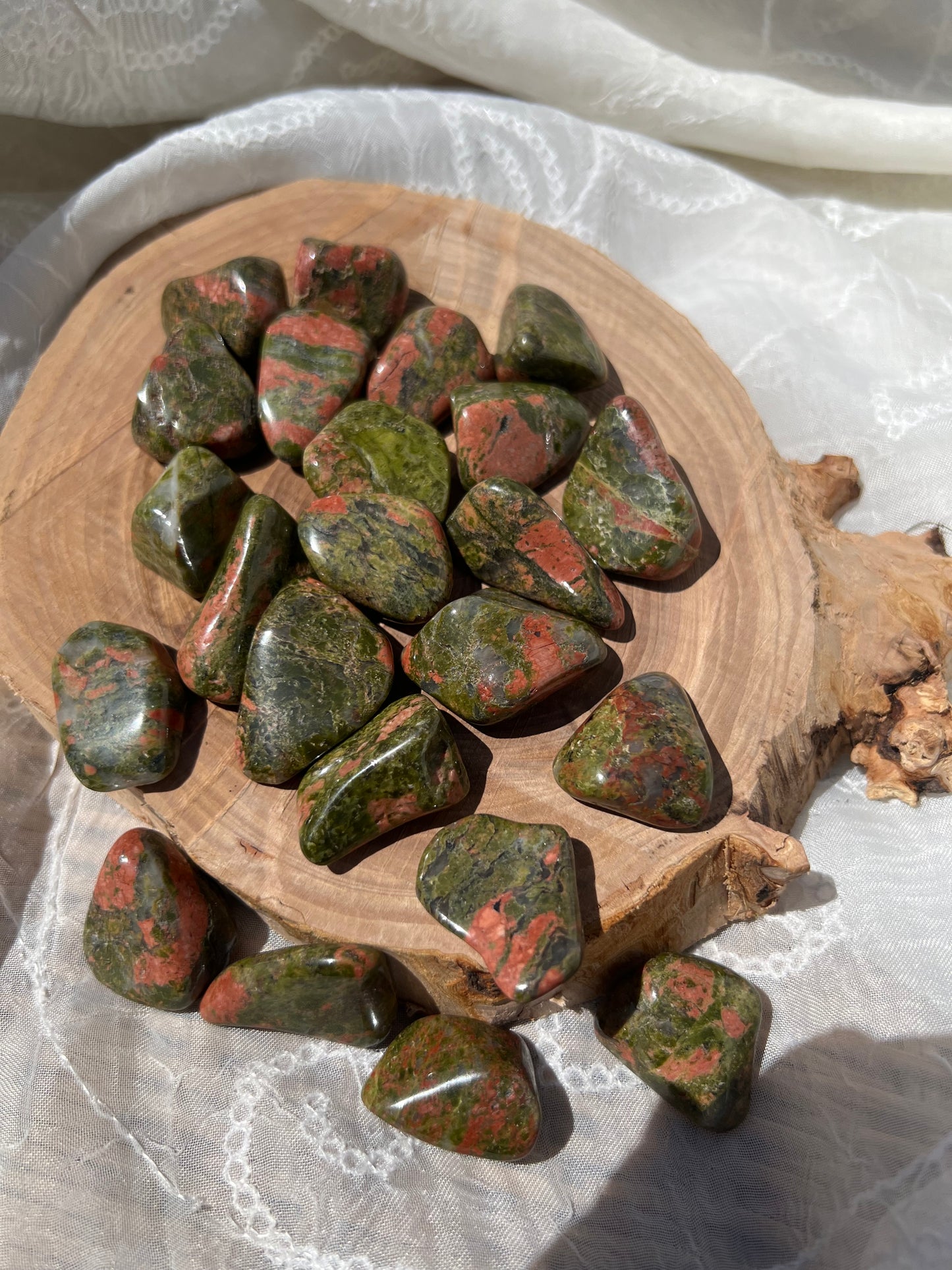 Unikite tumble stone