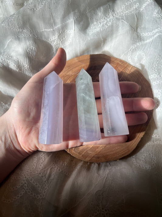 pastel fluorite towers