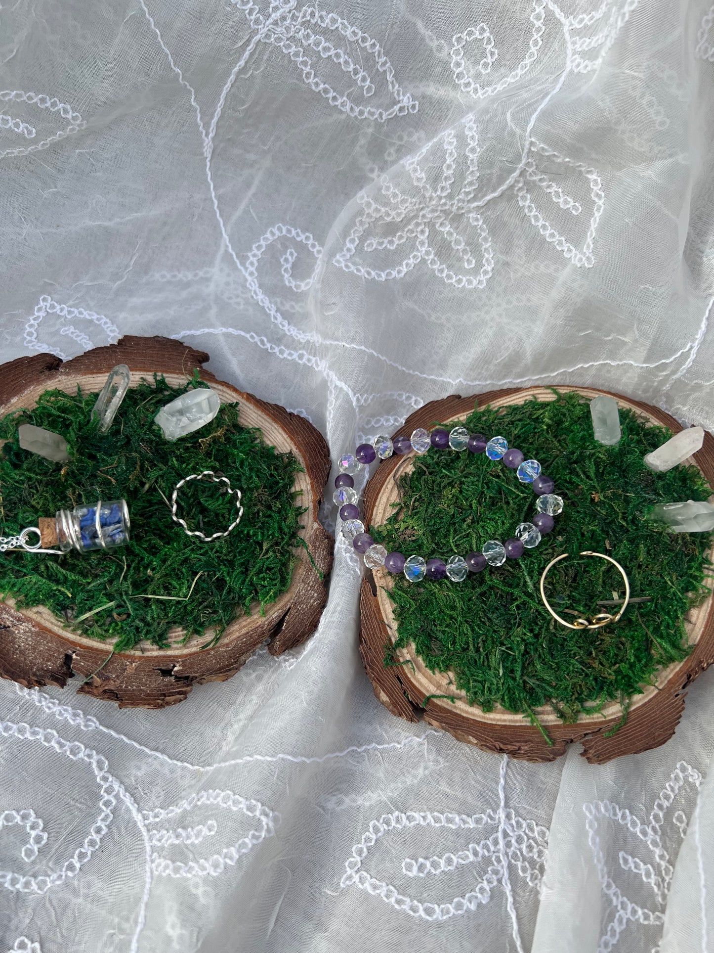 Clear Quartz Fairy Trinket Tray