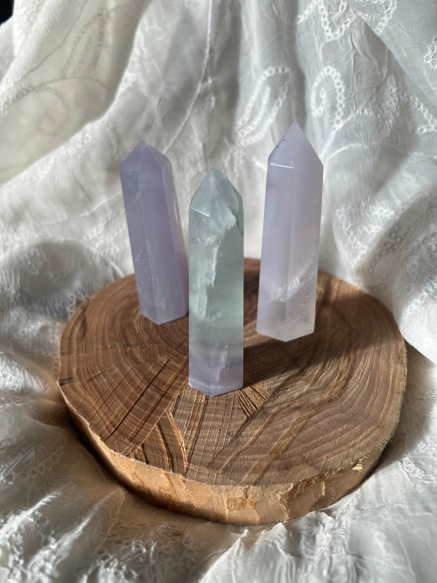 pastel fluorite towers