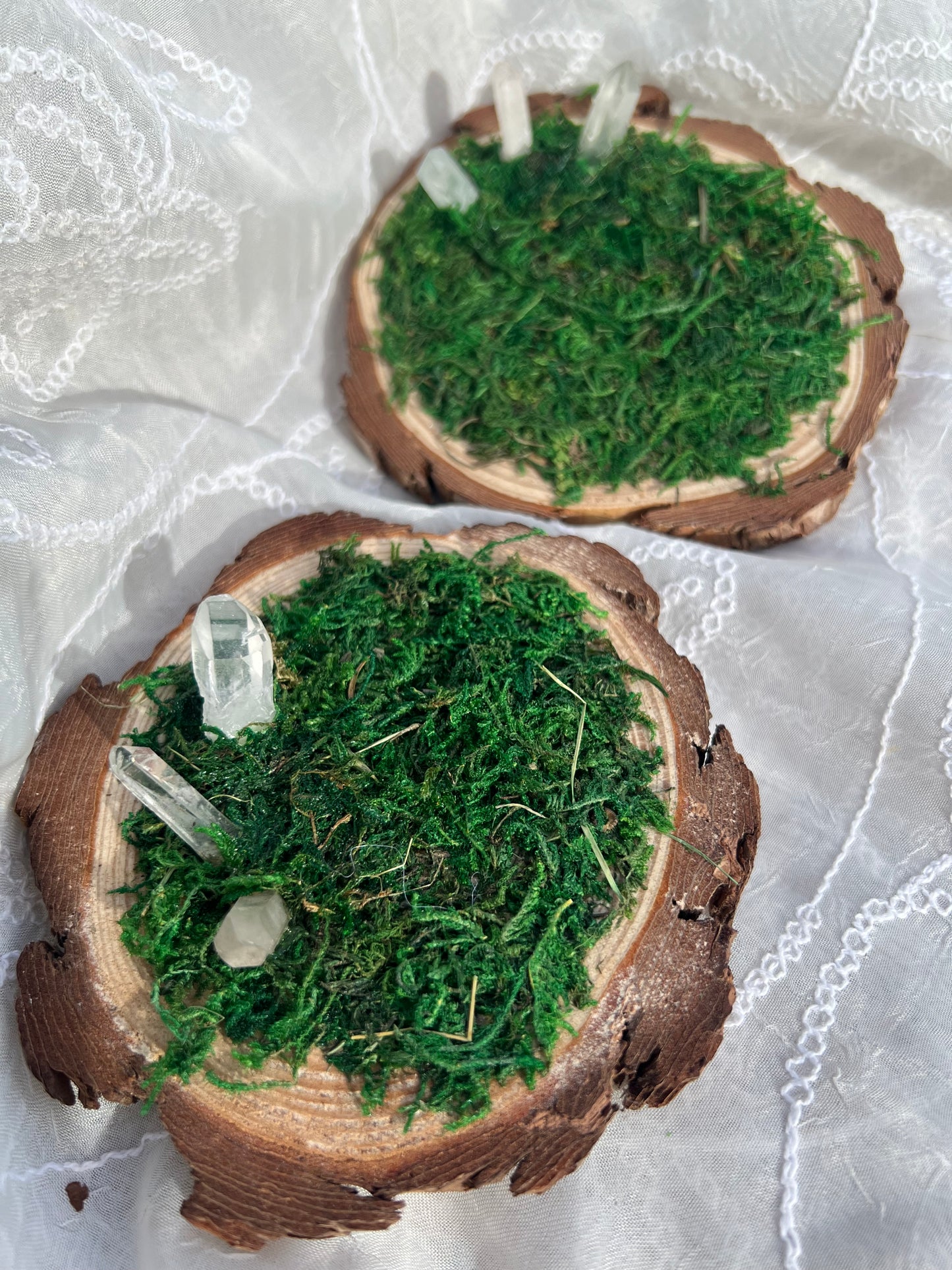 Clear Quartz Fairy Trinket Tray